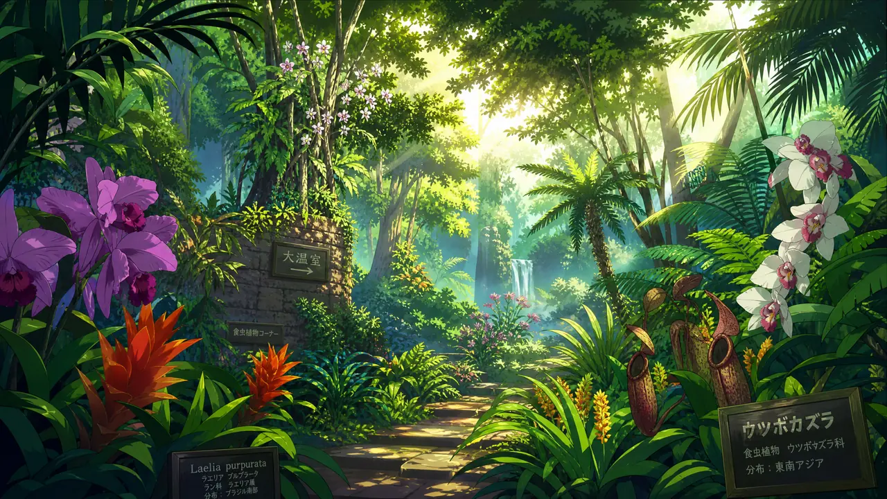 暗网热带雨林稀有植物视频教程：探秘亚马逊植物王国视频演示